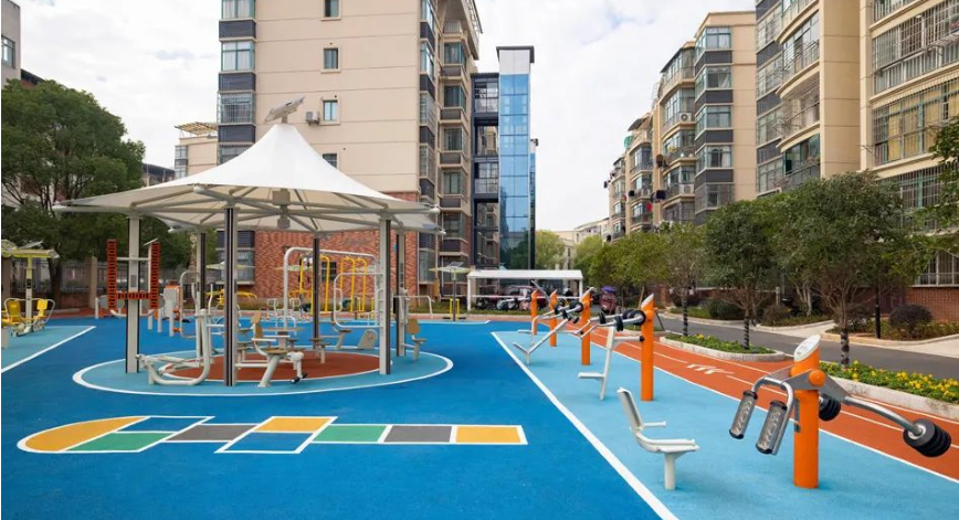 老旧改正当时 | 科学运动服务商舒华体育为老旧小区改造“亮”出新方法